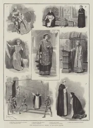 La pièce de Becket de Lord Tennyson, au Lyceum Theatre
